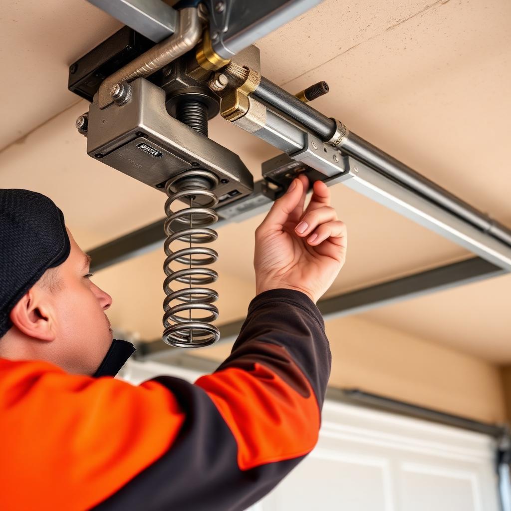 Professional garage door repair service for residential garage doors in North Lawrence, Ohio